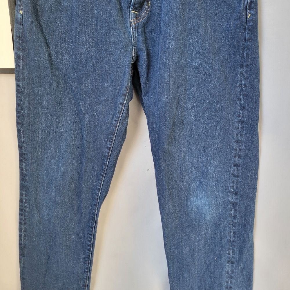 Flint and Tinder Straight Fit Selvedge Denim Jeans 32 x 32 - Picture 6 of 13